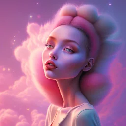 pixar style,realistic painting of a beautiful girl and a jar jam marmelade,volumetric blue clouds,pink sky environment and flying strawberries in background, volumetric lighting,dramatic lighting, detailed digital painting, extreme dense and fine fur, anime, ornate, colour-washed colors, elegant, small minutiae, tiny features, particulars, centered, smooth, sharp focus, renderman gofur render, 8k, uhd, detailed eyes, realistic shaded volumetric lighting,caustics,backligh