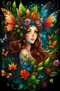 enchanted fairies ,adult book cover