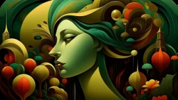 Surrealism Art Deco