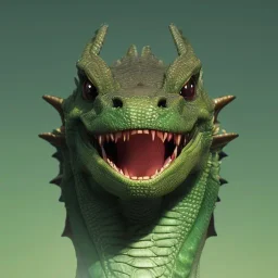 green dragon, dragon portrait, portrair, dragon head, dragon face, big eyes, smile, dragon with fathers, happy, 8k resolution, high-quality, fine-detail, fantasy, incredibly detailed, ultra high resolution, 8k, complex 3d render, cinema 4d