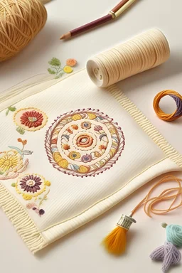 Logo design for crochet and embroidery
