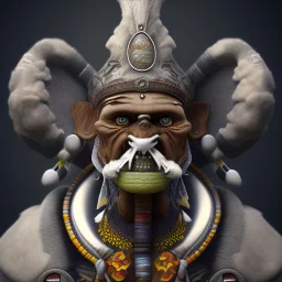 Maya tribal shaman