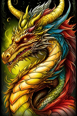 dragon ,adult book cover