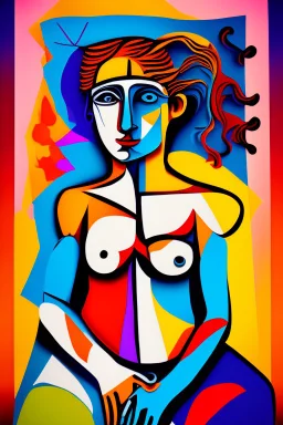 sunset picasso