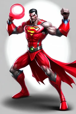 red lantern superman emote