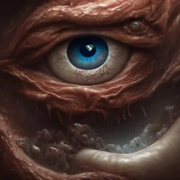 screaming face inside pupil of eye, realistic, intricate, 8k resolution, high-quality, fine-detail, digital art, detailed matte, volumetric lighting, dynamic lighting, photorealistic