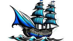 Sailing ship clip art