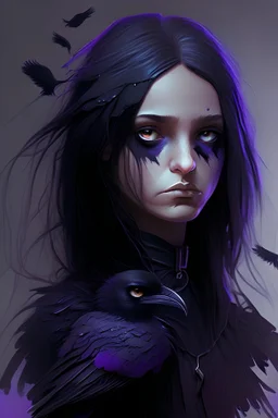 Raven girl