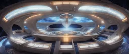 the galactic federation of world in a spaceship called solaris