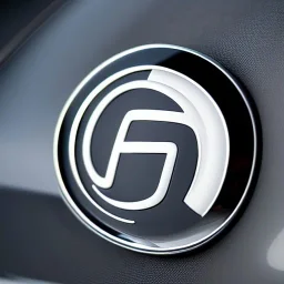 fiat car brand logo futuristic badge