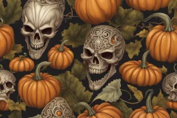 pumpkin Monarch venom in anime artstyle, halloween them, close picture, fantasy world, intricate details, highly detailed, high details, detailed portrait, masterpiece,ultra detailed, ultra quality