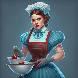 Maid woman chettos