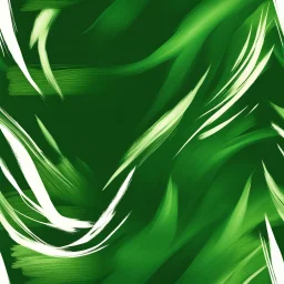 A Surreal Dark Green, Light Green & White Brush Strokes Aesthetic Looking Texture.