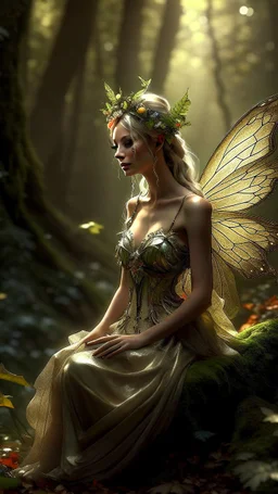 a woman dressed as a fairy in a forest, stunning 3d render of a fairy, fairy cgsociety, beautiful fairie, the fairy queen, beautiful fairy, fairy magnificent, faerie, fairytale artwork, beautiful adult fairy, beautiful fantasy maiden, elegant cinematic fantasy art, very beautiful fantasy art, fairies have wings, realistic fantasy photography, beautiful fantasy art, fairylike