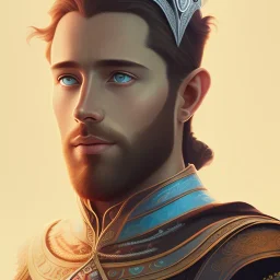 Portrait of KING ARTHUR with crown and mid-12th century armor.extremely detailed face,crystal clear Big eyes,perfectly centered image,intricate detail.Diseney style, korra character style.and Kilian Eng art color