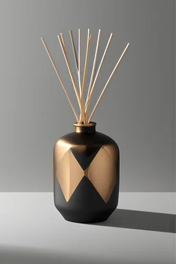 Golden ratio ceramic vase for reed Diffuser