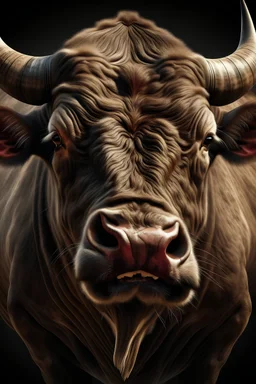 Angry bull