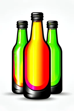 the bottle cover image design.there use to education software logo