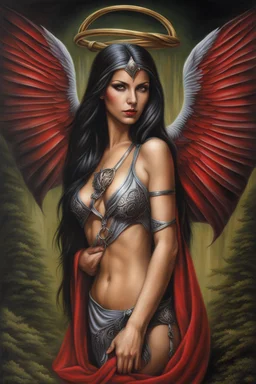 Back to Hell. the naked truth. painted by Anne Stokes