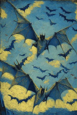 Bats by Van Gogh