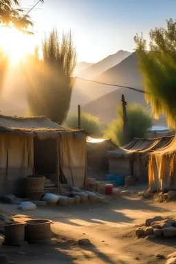 morning in xinjiang huyang