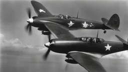 طائرات يابانية تقصف بيرل هاربر، مما أدى إلى دخول الولايات المتحدة الحرب العالمية الثانية.