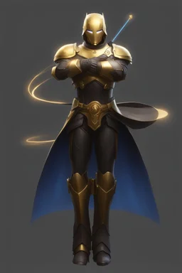 Golden Warforged, Heavenly Angel, Sorcerer Supreme, Dark Cloak, Mechanus, Humanoid.