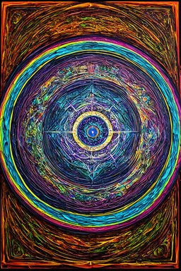 Don't trust a chaotic mind; Cymatic Art