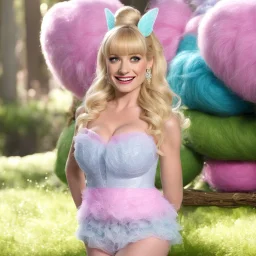Beth Behrs as Caroline Channing in Tinker Bell with felted adult diapers