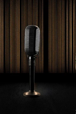 stage and microphone