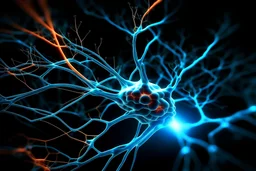 Lav et billede af EN neuroncelle, som der bliver brugt i AI