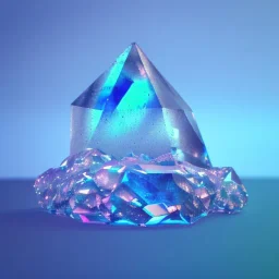 crystal rose, crystallized,Holographic Simulation,elemental overflowing,raw sapphire with labradorite impurity, iridescent prismatic refraction, product studio shot, cinema lighting, cinema 4d, octane render, 3d render, incrate detailed,fantasy art, photo realistic, shinening light,moonstone crystal bird, iresendent, shine, epic