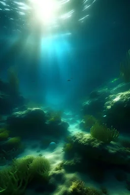 Pemandangan alam bawah laut
