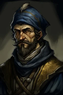 Portrait of Lautrec, from Dark Souls game