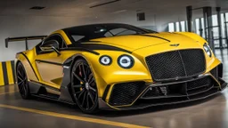 Bentley Continental GT fused with lamborghini veneno, Super Detailed, desktop wallpaper, 4K