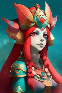 Mipha from Legends of Zelda