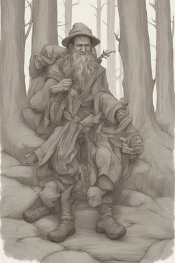 Traveling wood elf