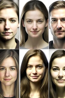 Generate an average woman from Germany