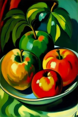 Apples by cezanne