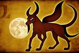 legendary pokemon. anubis. god. lycan. moon. egypyopn. humanoid.