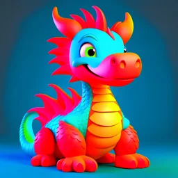cute dragon 3D