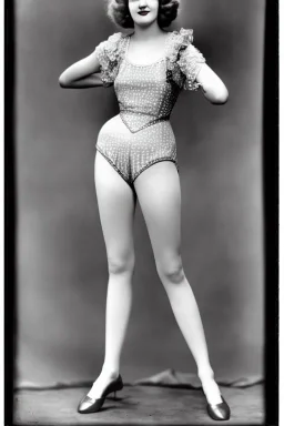 Ziegfeld Girl on jeans