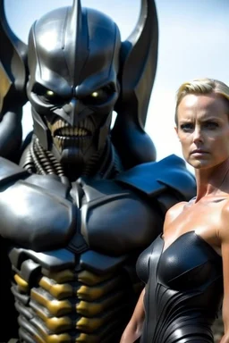 big titan batman Charlize Theron