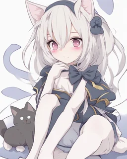cute catgirl waifu