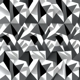 a white abstract background with triangles, an ultrafine detailed painting by Sarah Morris, behance, geometric abstract art, behance hd, vray tracing, constructivism