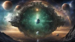 matrix universe, space, planets, god creation of aliens