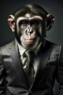 monkey in suit