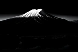 armenia, Mount Ararat, white and black, art