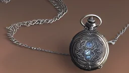 pocket watch on chain