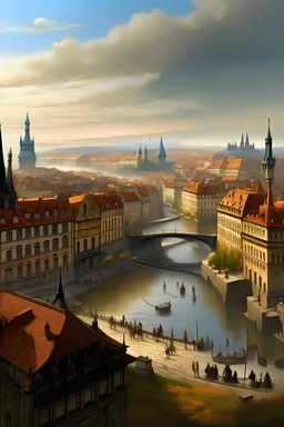 Prague in year 2500
